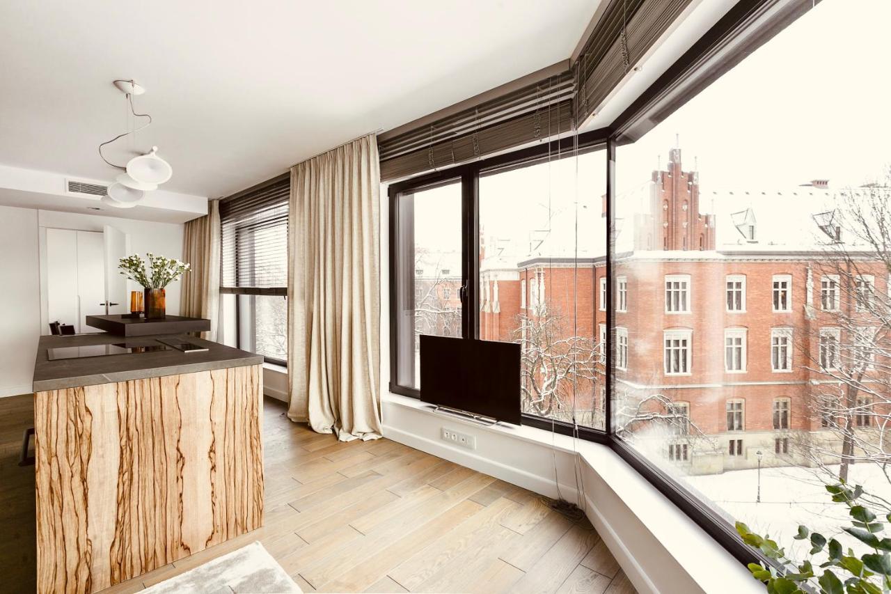Panorama View By Mint Apartment Krakau Buitenkant foto