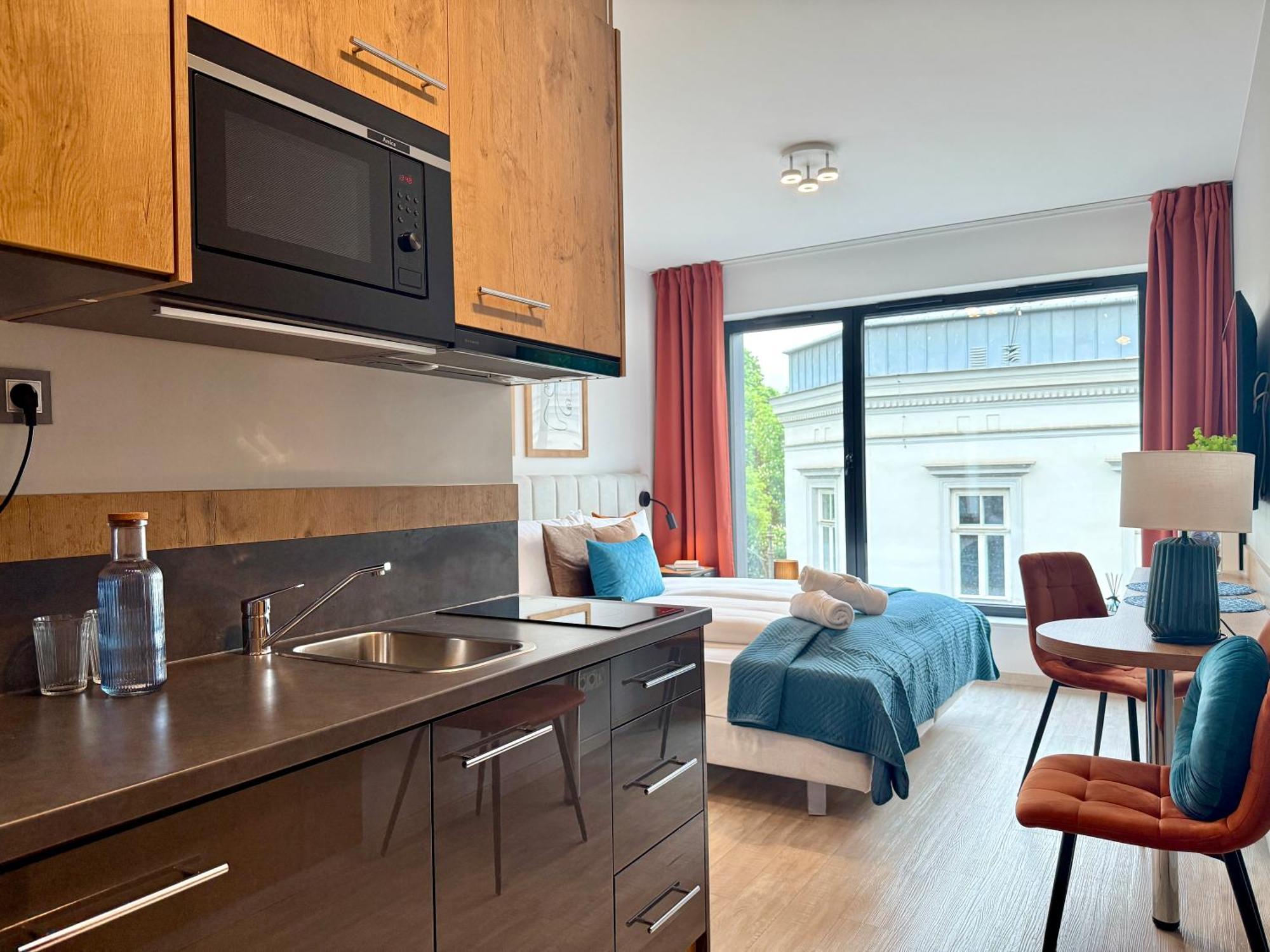 Panorama View By Mint Apartment Krakau Buitenkant foto
